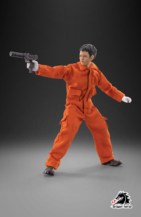 DRAGON HORSE DH-S003 SCP FOUNDATION SERIES CLASS-D PERSONNEL (SCP-181 "LUCKY") 1/12 SCALE ACTION FIGURE