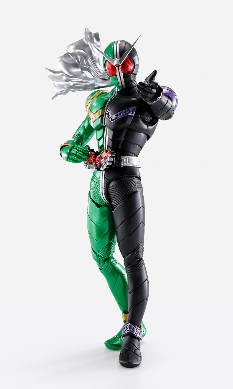 S.H.Figuarts (Shinkocchou Seihou) "Kamen Rider W" Kamen Rider W Cyclone Joker Fuuto PI Animated Commemoration