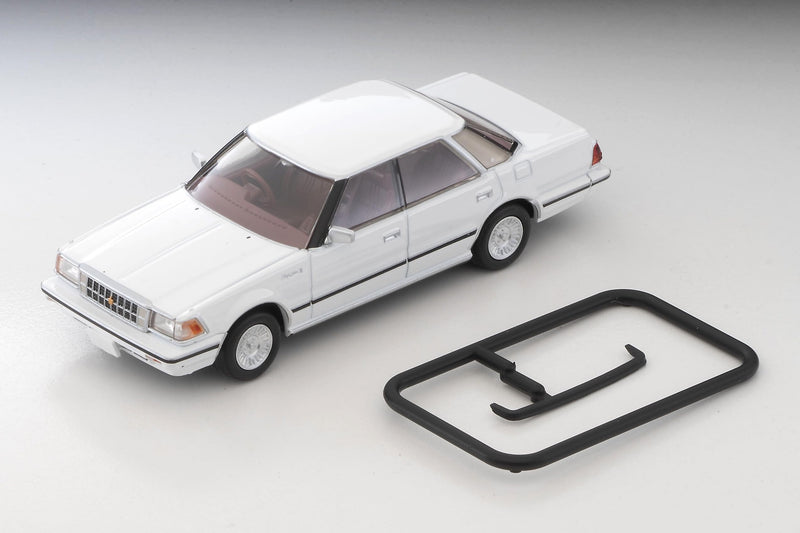1/64 Scale Tomica Limited Vintage NEO TLV-N199c Toyota Crown Hardtop 3.0 Royal Saloon G (White) 1985