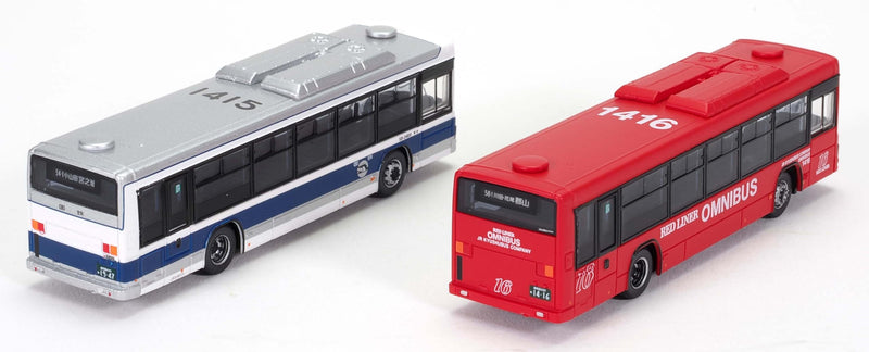 The Bus Collection JR Kyushu Bus New & Old Color 2 Car Set