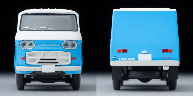 1/64 Scale Tomica Limited Vintage TLV-210a Mazda E2000 Bottle Car (White / Light Blue)