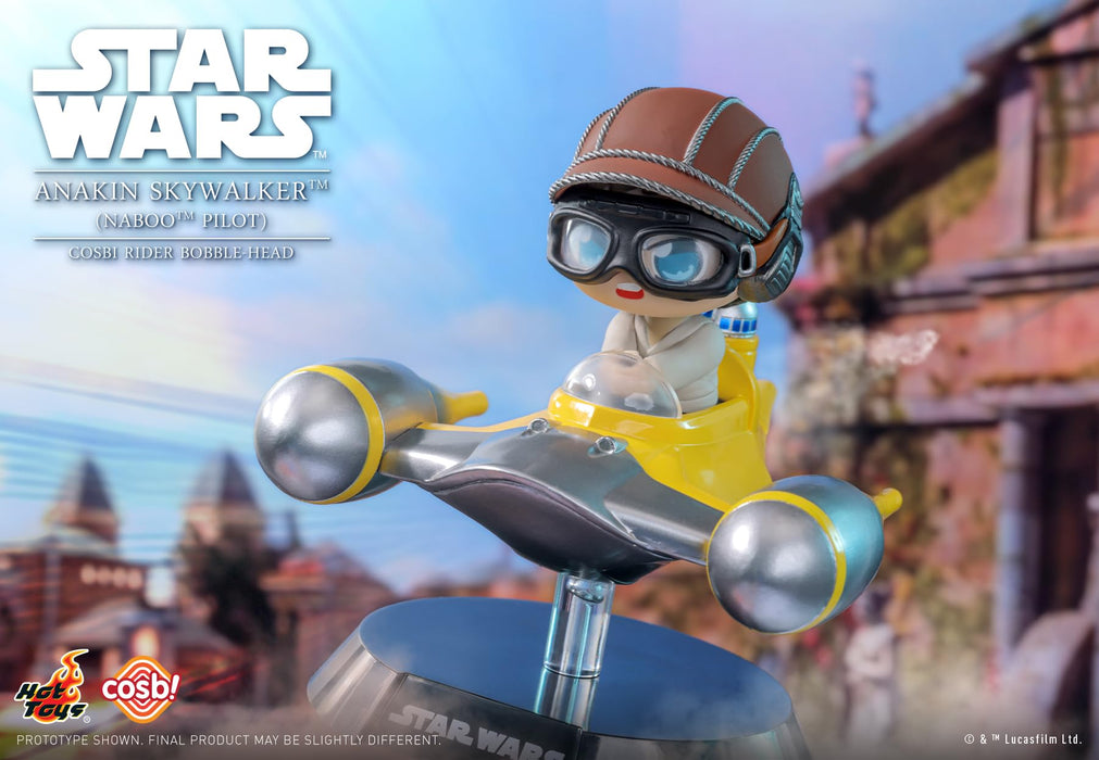 Cosbi Star Wars Collection #040 Anakin Skywalker (Naboo Pilot) & Naboo Starfighter "Star Wars"