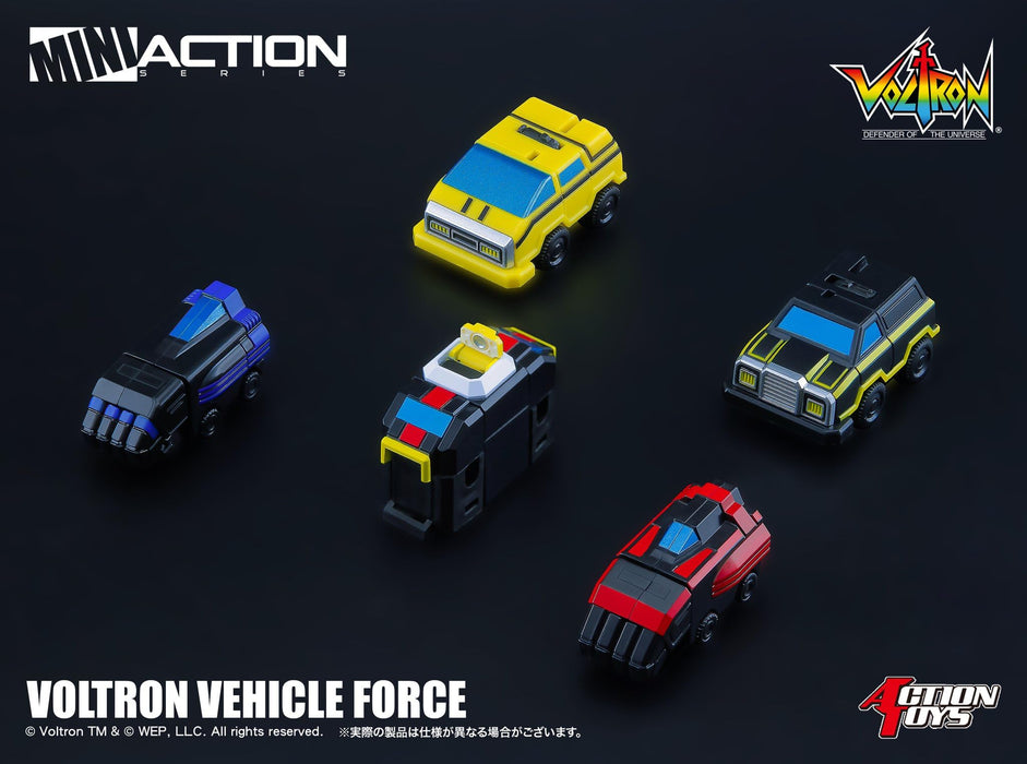 Mini Action "Voltron: Defender of the Universe" Voltron Vehicle Force