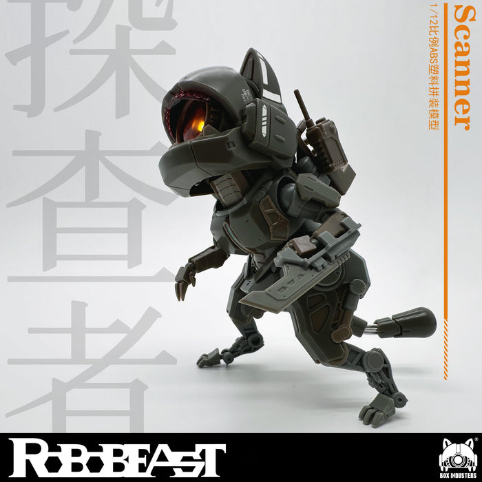 ROBOBEAST CAT SCANNER PLASTIC MODEL KIT