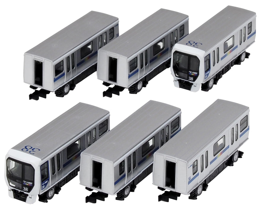 New Transportation System Collection New Transit Yurikamome 7300 Series 6 Car Set