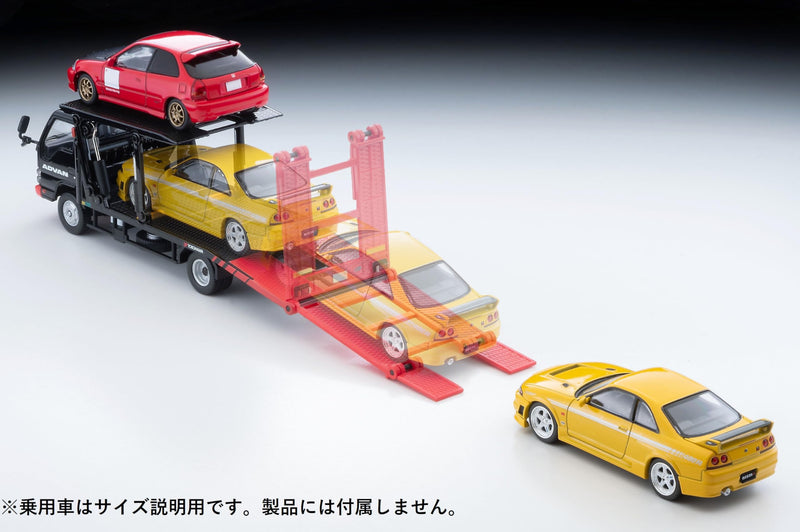 1/64 Scale Tomica Limited Vintage NEO TLV-N191b Isuzu Elf Hanamidai Auto Car Limited Safety Loader Bigwide (ADVAN)