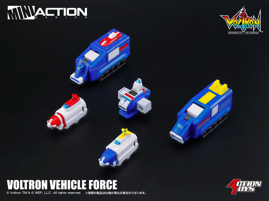 Mini Action "Voltron: Defender of the Universe" Voltron Vehicle Force