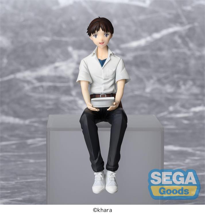 "Rebuild of Evangelion" Premium Perching Figure Ikari Shinji