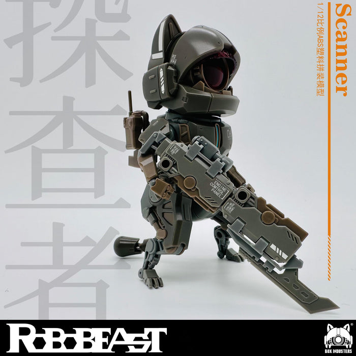 ROBOBEAST CAT SCANNER PLASTIC MODEL KIT