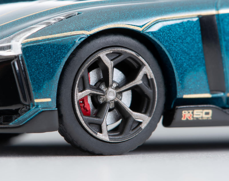 1/64 Scale Tomica Limited Vintage NEO TLV-N Nissan GT-R50 by Italdesign (Dark Green)