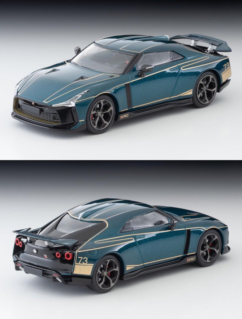 1/64 Scale Tomica Limited Vintage NEO TLV-N Nissan GT-R50 by Italdesign (Dark Green)