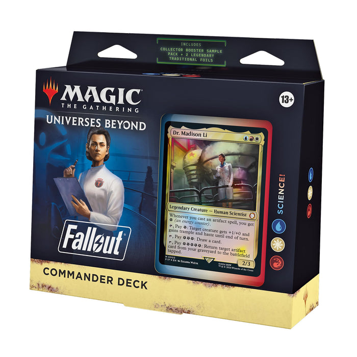 "MAGIC: The Gathering" Fallout Commander Deck 4 Types (English Ver.)