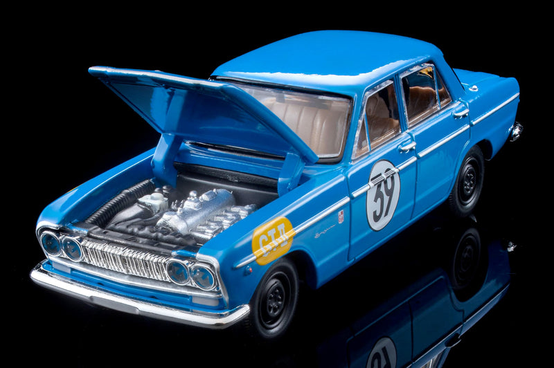 1/64 Scale Tomica Limited Vintage TLV-213a Prince Skyline GT 2nd Time Japanese Grand Prix #39 (Blue)