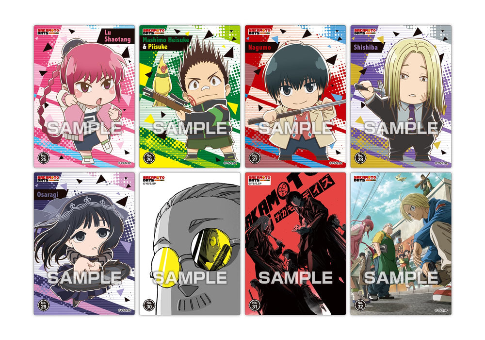 TVアニメ『SAKAMOTO DAYS』 クリアカードコレクションガム 初回限定版 16パック入りBOX (食玩)