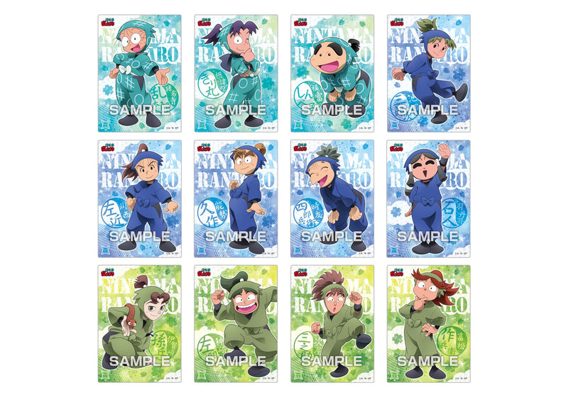 "Nintama Rantaro" Clear Card Collection