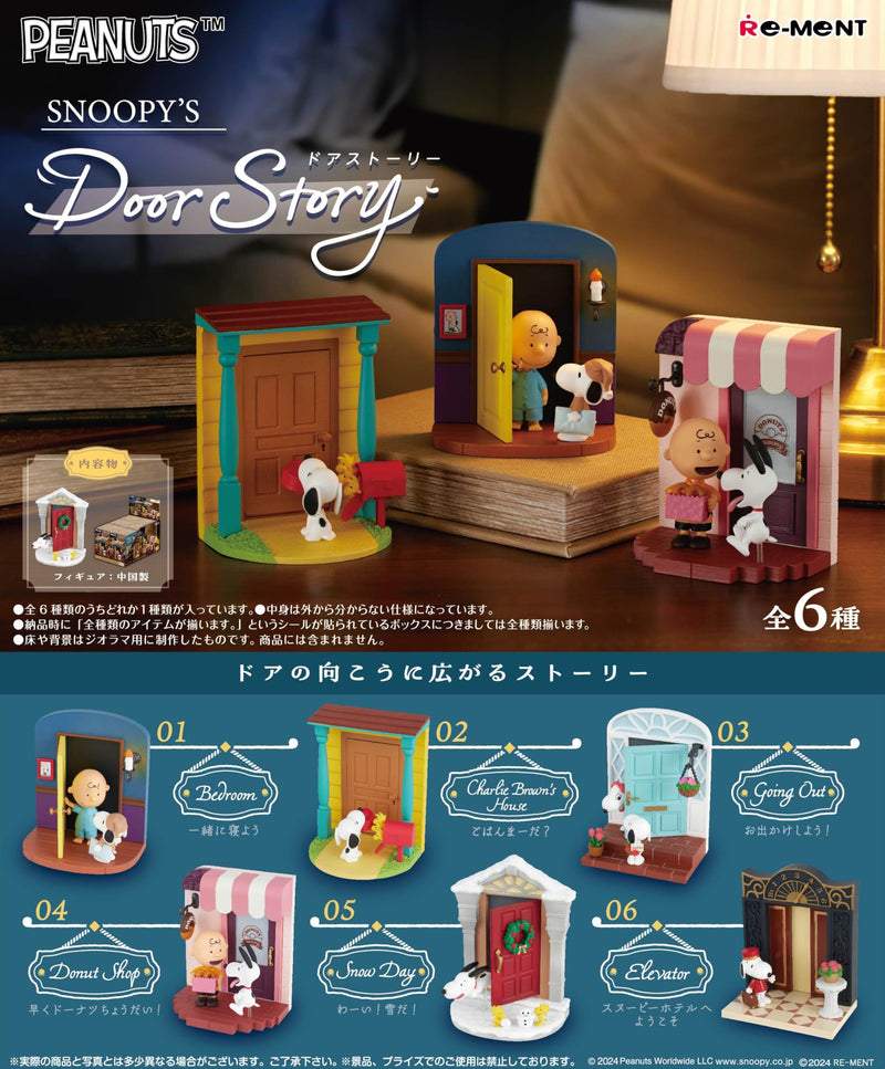 "Peanuts" SNOOPY's Door Story
