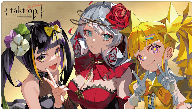 Rubber Desk Mat Collection "Takt Op. Symphony" Fantaisie Impromptu & Destiny & Twinkle Star