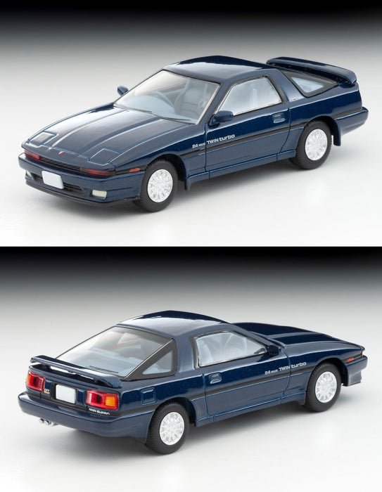 1/64 Scale Tomica Limited Vintage NEO TLV-N106f Toyota Supra 2.0 GT Twin Turbo (Navy) 1987