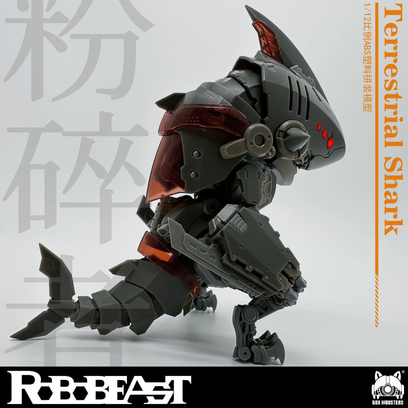 ROBOBEAST TERRESTRIAL SHARK CRUSHER PLASTIC MODEL KIT