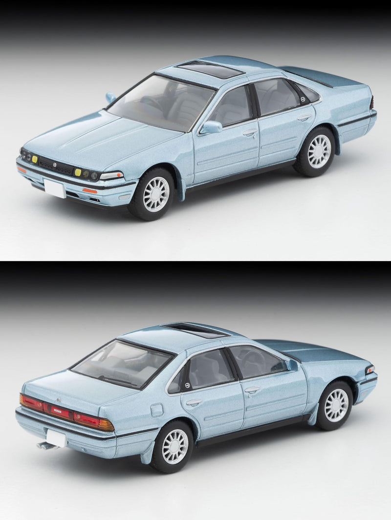 1/64 Scale Tomica Limited Vintage NEO TLV-N335a Nissan Cefiro Sports Cruising (Bluish Silver) 1988