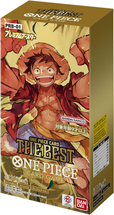 "One Piece" Card Game Premium Booster ONE PIECE CARD THE BEST PRB-01