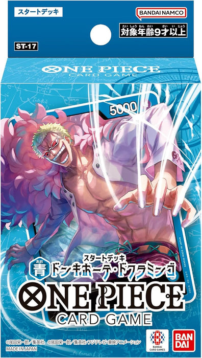 "One Piece" Card Game Start Deck Blue Donquixote Doflamingo ST-17