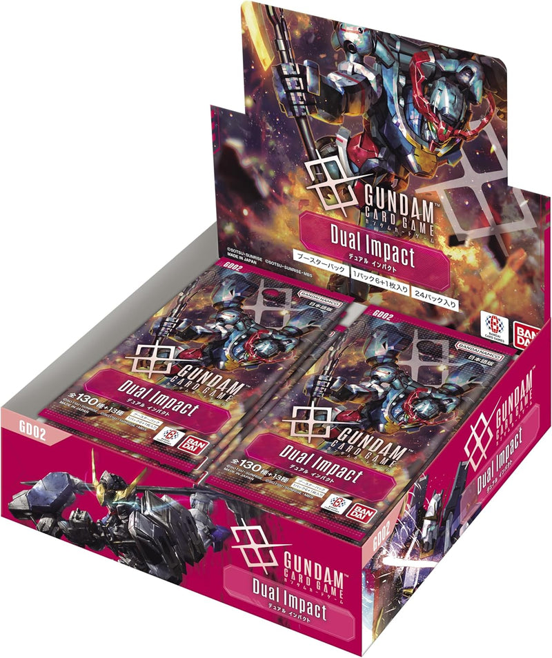 "Gundam" Card Game Booster Pack Dual Impact GD02