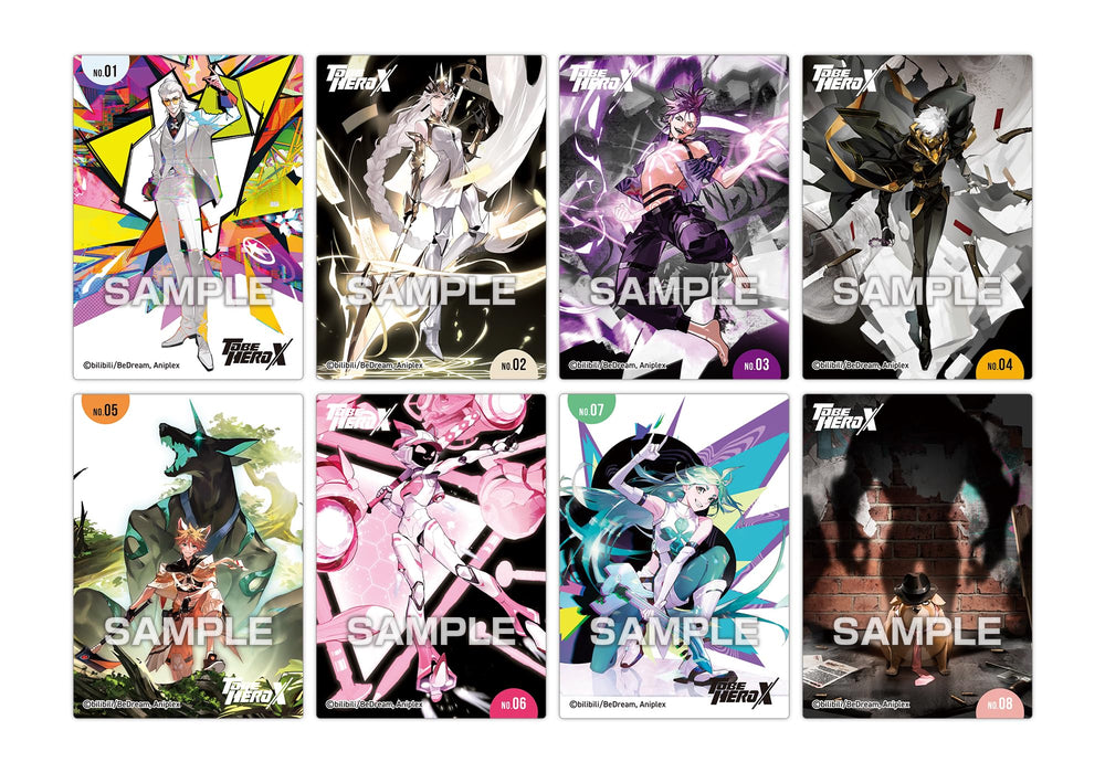 エンスカイ(ENSKY) TVアニメ「TO BE HERO X」 クリアカードコレクションガム 初回限定版 16パック入りBOX (食玩)