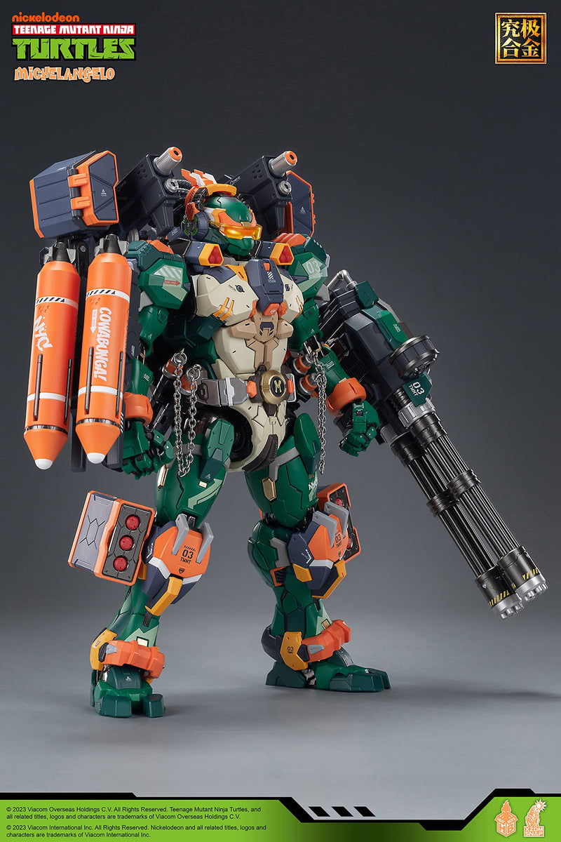 HEATBOYS HB0014 "TEENAGE MUTANT NINJA TURTLES" MICHELANGELO ALLOY ACTION FIGURE
