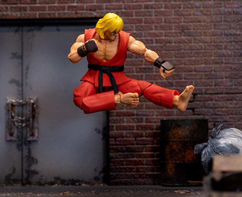 "Street Fighter II" Street Fighter Action Figure 1/12 Scale Ken