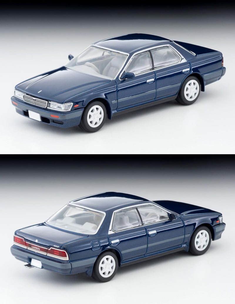 1/64 Scale Tomica Limited Vintage NEO TLV-N259b Nissan Laurel Medalist (Navy) 1991