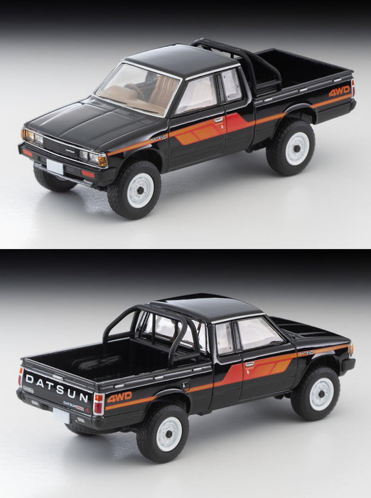 1/64 Scale Tomica Limited Vintage NEO TLV-N320a Datsun Truck King Cab 4WD AD (Black)