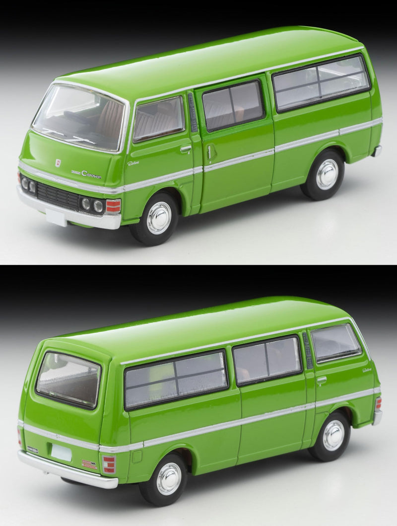1/64 Scale Tomica Limited Vintage NEO TLV-N323a Nissan Caravan Long Deluxe (Green) 1978