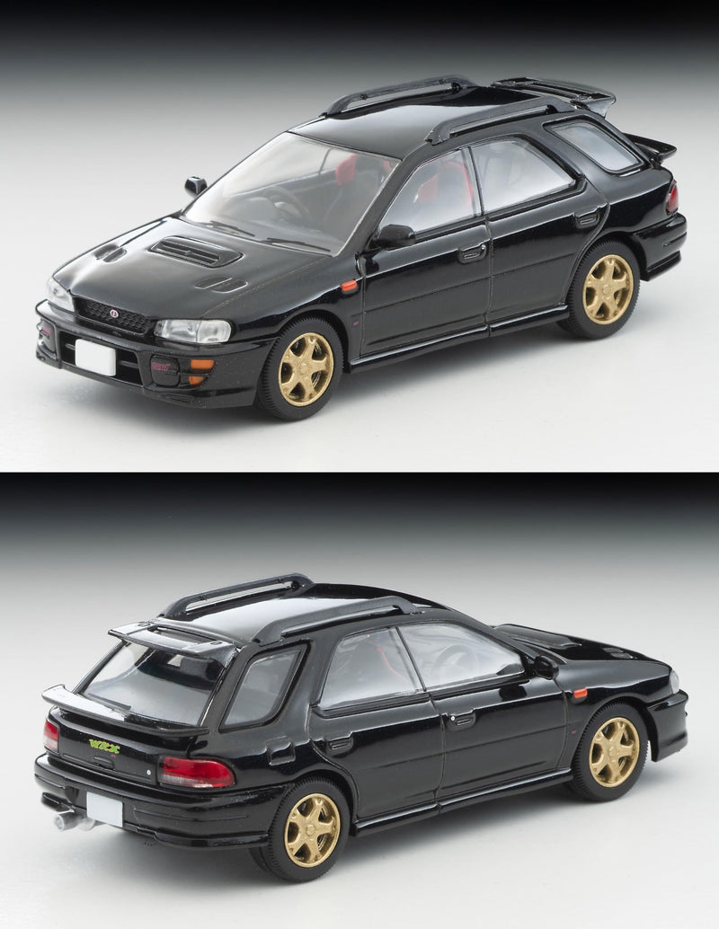 1/64 Scale Tomica Limited Vintage NEO TLV-N281d Subaru Impreza Pure Sports Wagon WRX STi Ver. V (Black) 1998