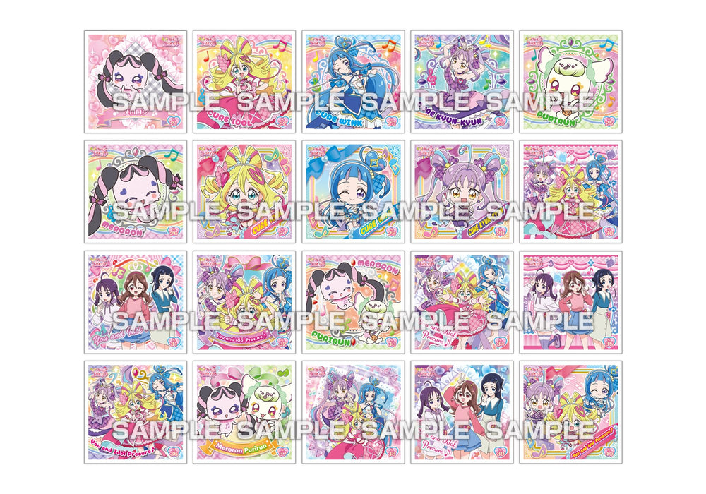 "You and Idol Precure" Prekira Sticker Collection
