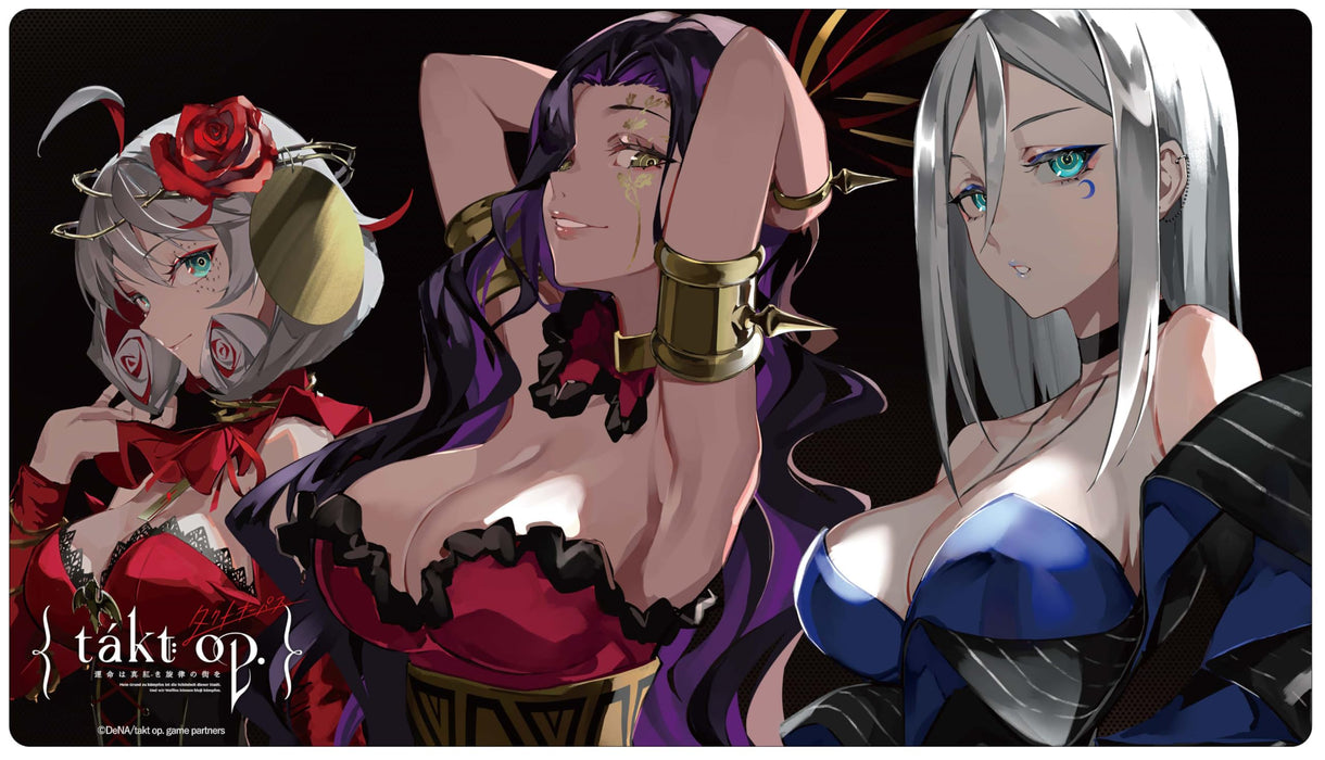 Rubber Desk Mat Collection "Takt Op. Symphony" Destiny & Carmen & Moonlight