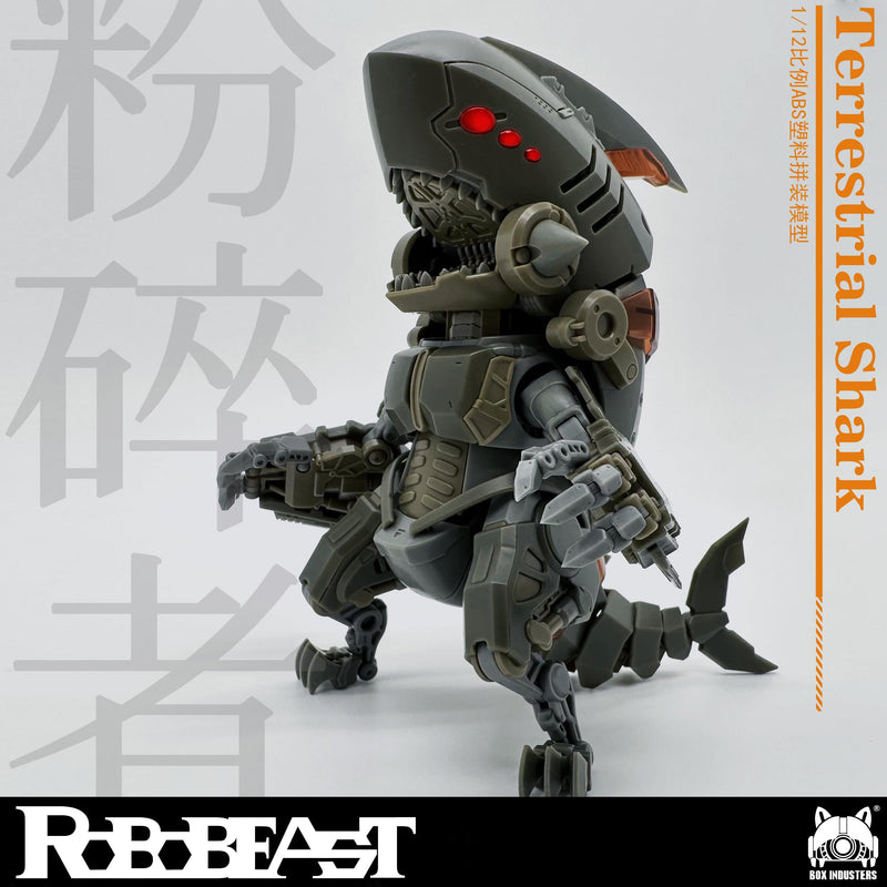 ROBOBEAST TERRESTRIAL SHARK CRUSHER PLASTIC MODEL KIT