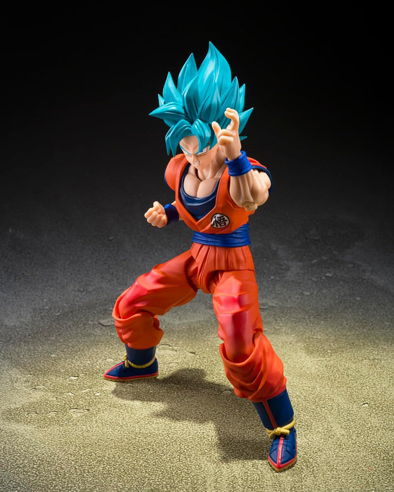S.H.Figuarts "Dragon Ball Super" Super Saiyan God Super Saiyan Son Gokou (Blue Power Transcending Limits)