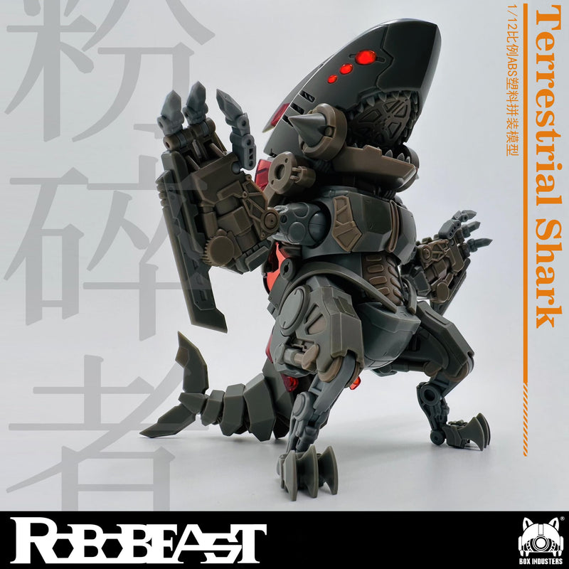 ROBOBEAST TERRESTRIAL SHARK CRUSHER PLASTIC MODEL KIT