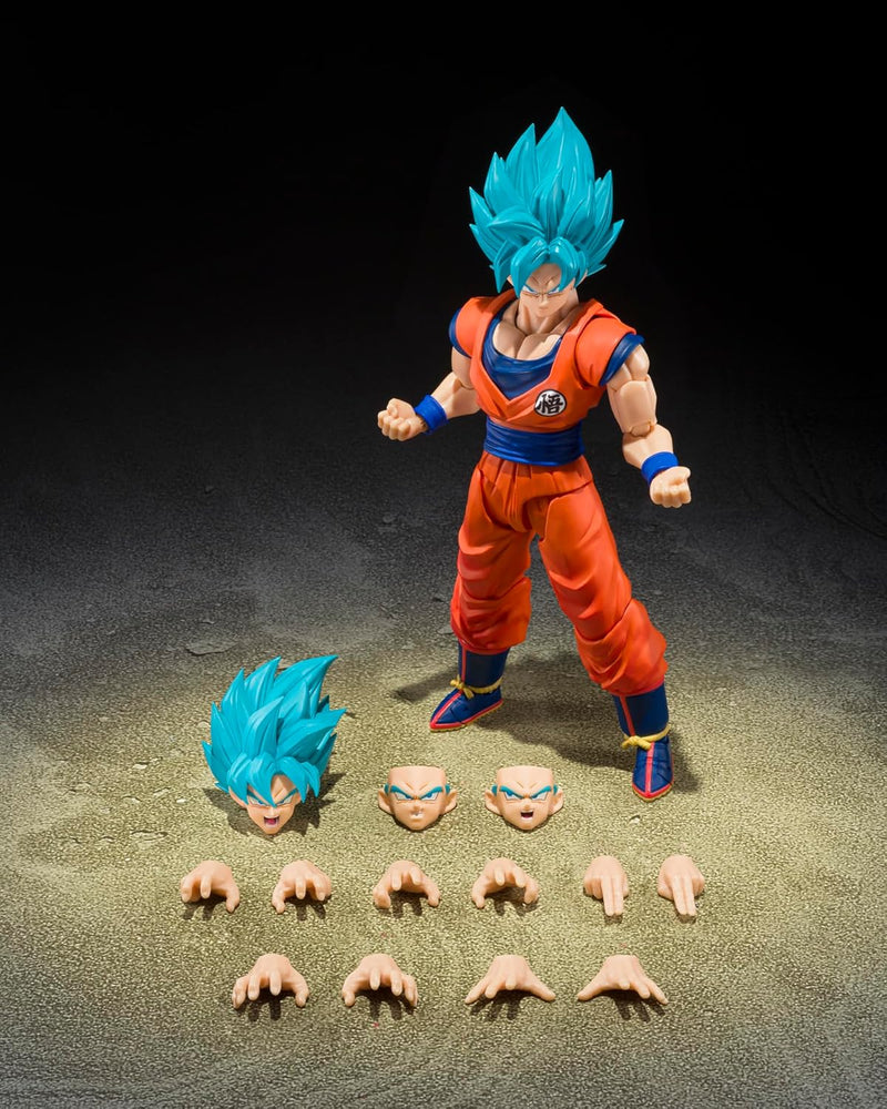 S.H.Figuarts "Dragon Ball Super" Super Saiyan God Super Saiyan Son Gokou (Blue Power Transcending Limits)