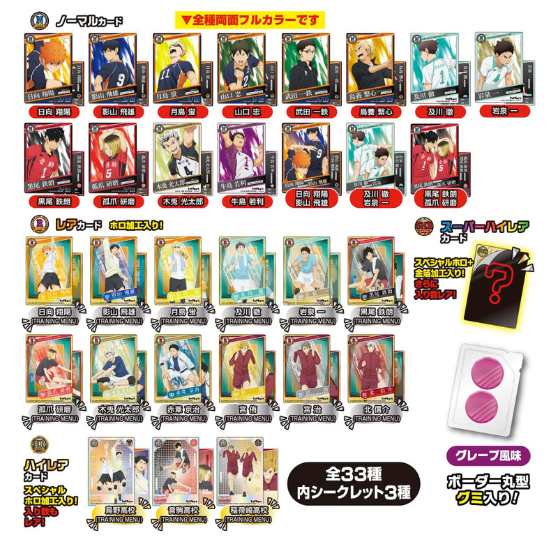 "Haikyu!!" Characterable Card Vol. 3
