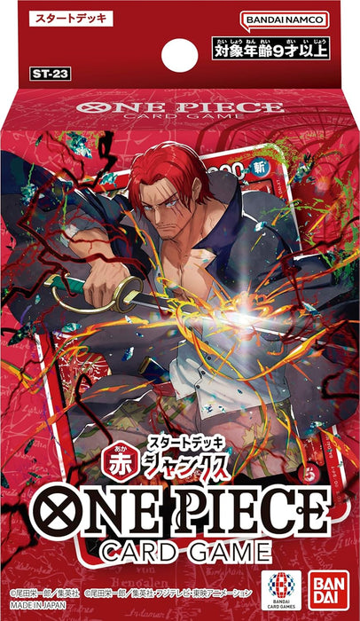 "One Piece" Card Game Start Deck Red Shanks ST-23