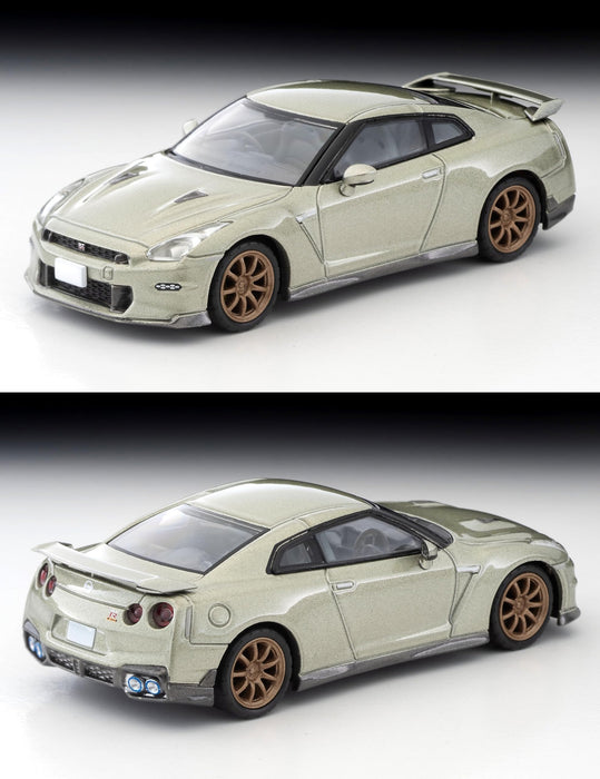 1/64 Scale Tomica Limited Vintage NEO TLV-N316a NISSAN GT-R Premium Edition T-spec 2024 Model (Millennium Jade)