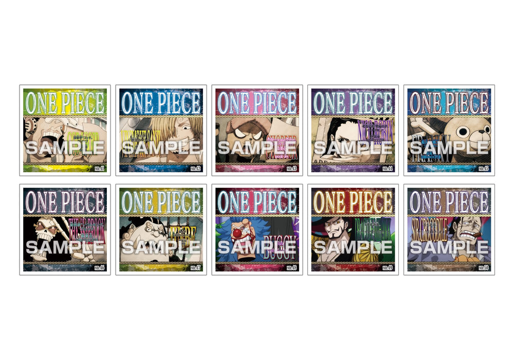 "One Piece" Sticker Collection Egghead Arc