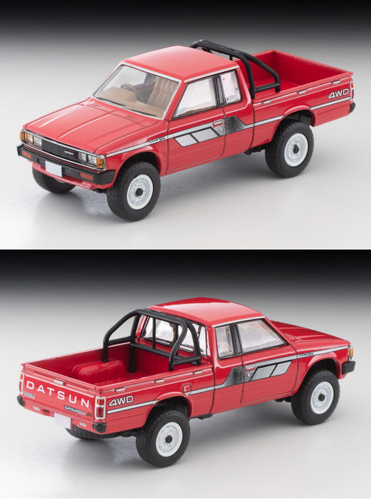 1/64 Scale Tomica Limited Vintage NEO TLV-N320b Datsun Truck 4WD King Cab AD (Red)