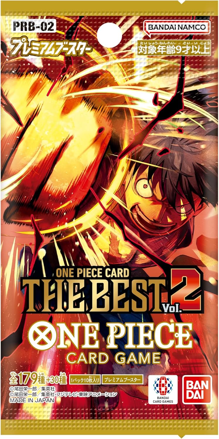 "One Piece" Card Game Premium Booster ONE PIECE CARD THE BEST Vol. 2 PRB-02