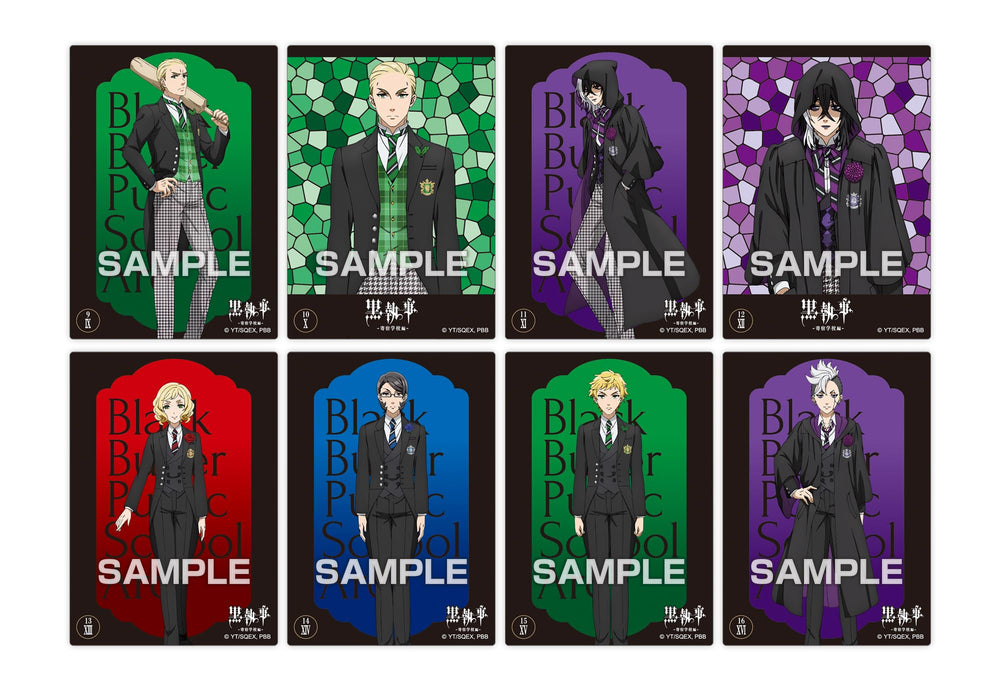 "Black Butler Public School Arc" Clear Card Collection