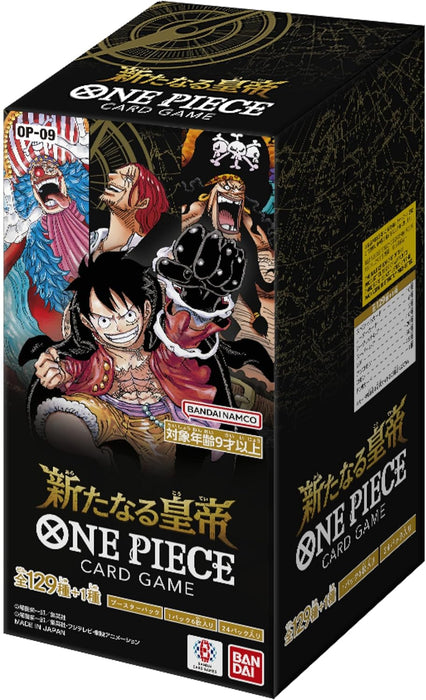 "One Piece" Card Game Booster Pack -EMPERORS IN THE NEW WORLD- OP-09