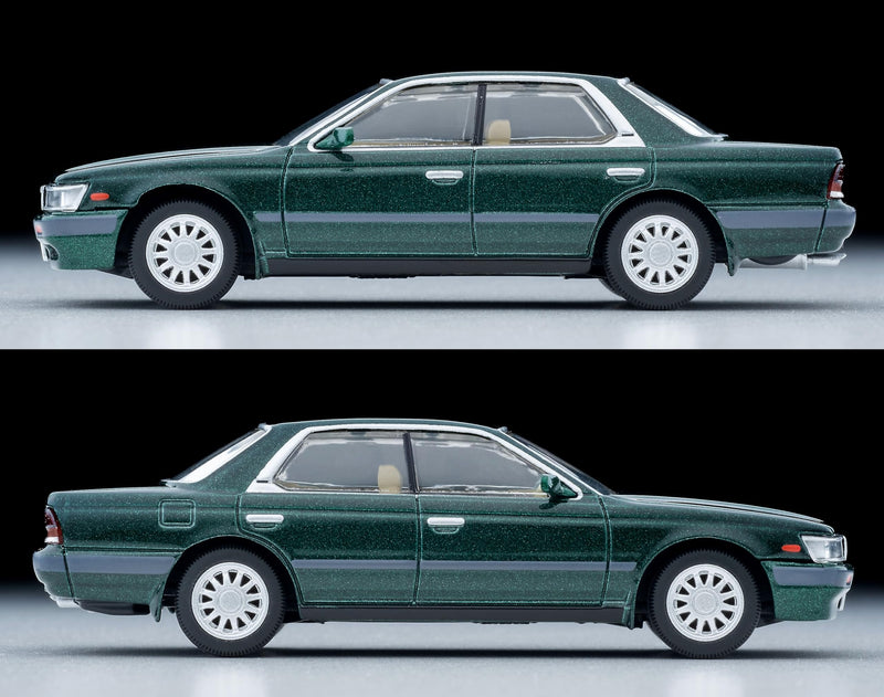 1/64 Scale Tomica Limited Vintage NEO TLV-N238c Nissan Laurel Twincam 24V Medalist (Green) 1989