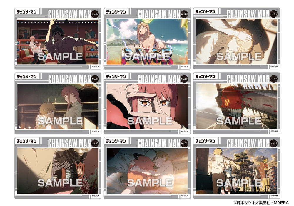 "Chainsaw Man" Clear Card Collection